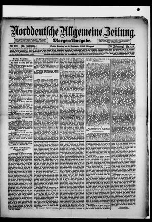 Norddeutsche allgemeine Zeitung vom 06.09.1896