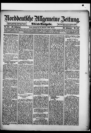 Norddeutsche allgemeine Zeitung vom 18.09.1896