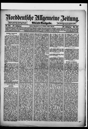 Norddeutsche allgemeine Zeitung vom 03.10.1896
