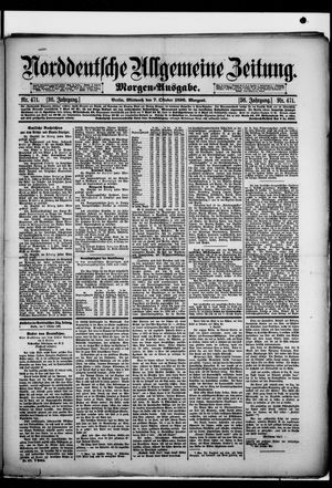 Norddeutsche allgemeine Zeitung vom 07.10.1896