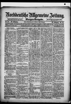 Norddeutsche allgemeine Zeitung vom 08.10.1896