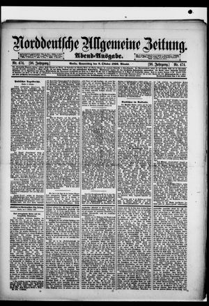 Norddeutsche allgemeine Zeitung vom 08.10.1896