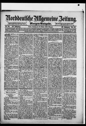 Norddeutsche allgemeine Zeitung vom 13.10.1896