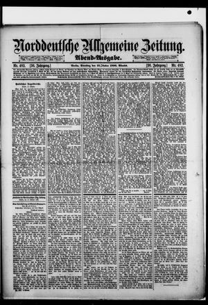 Norddeutsche allgemeine Zeitung vom 13.10.1896