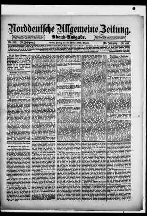 Norddeutsche allgemeine Zeitung vom 16.10.1896