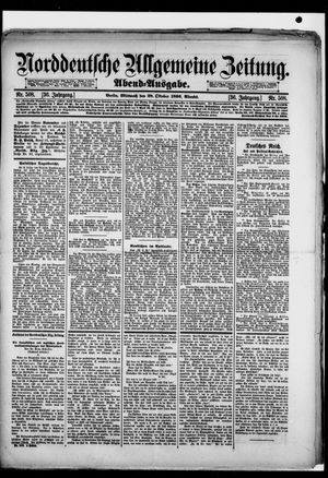 Norddeutsche allgemeine Zeitung vom 28.10.1896