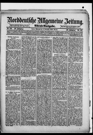 Norddeutsche allgemeine Zeitung vom 04.11.1896