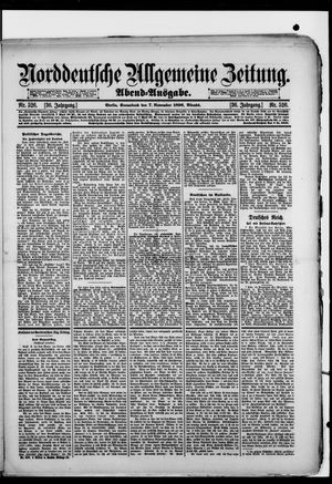 Norddeutsche allgemeine Zeitung vom 07.11.1896