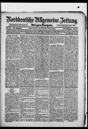 Norddeutsche allgemeine Zeitung vom 14.11.1896
