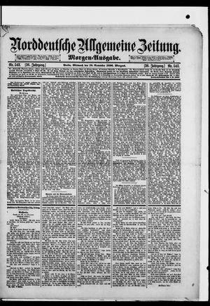 Norddeutsche allgemeine Zeitung vom 18.11.1896