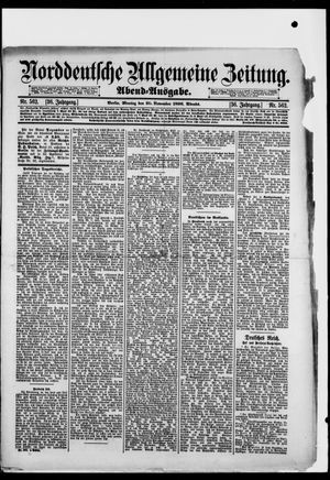 Norddeutsche allgemeine Zeitung vom 30.11.1896