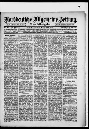 Norddeutsche allgemeine Zeitung vom 03.12.1896