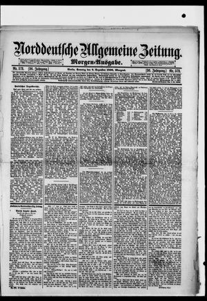 Norddeutsche allgemeine Zeitung vom 06.12.1896