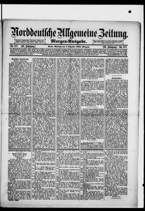 Norddeutsche allgemeine Zeitung on Dec 9, 1896
