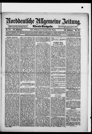 Norddeutsche allgemeine Zeitung on Dec 9, 1896
