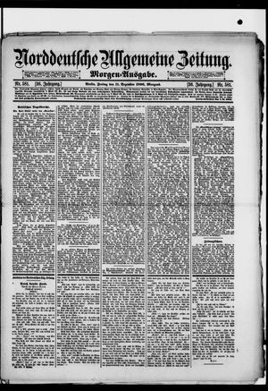 Norddeutsche allgemeine Zeitung vom 11.12.1896