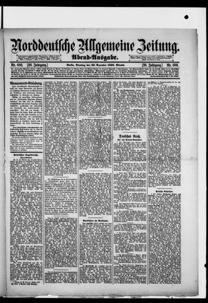 Norddeutsche allgemeine Zeitung vom 22.12.1896