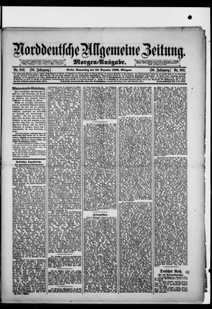 Norddeutsche allgemeine Zeitung vom 24.12.1896