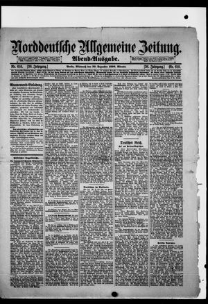 Norddeutsche allgemeine Zeitung vom 30.12.1896