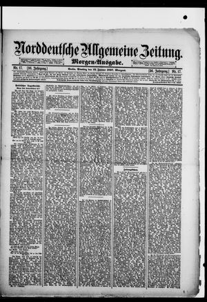 Norddeutsche allgemeine Zeitung vom 12.01.1897