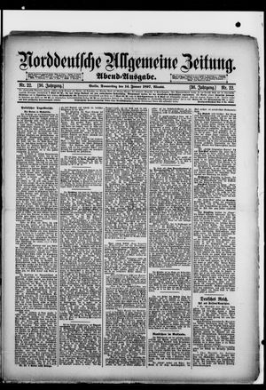 Norddeutsche allgemeine Zeitung vom 14.01.1897