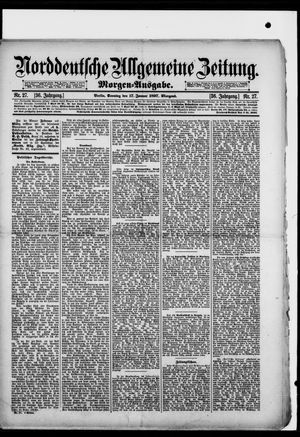 Norddeutsche allgemeine Zeitung on Jan 17, 1897