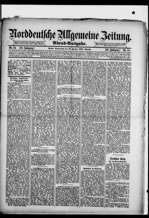 Norddeutsche allgemeine Zeitung vom 21.01.1897