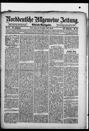 Norddeutsche allgemeine Zeitung vom 22.01.1897