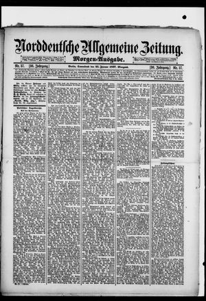 Norddeutsche allgemeine Zeitung vom 23.01.1897