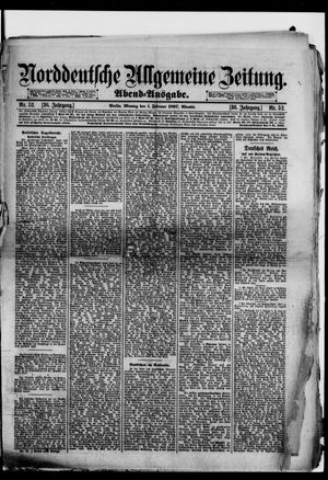 Norddeutsche allgemeine Zeitung vom 01.02.1897