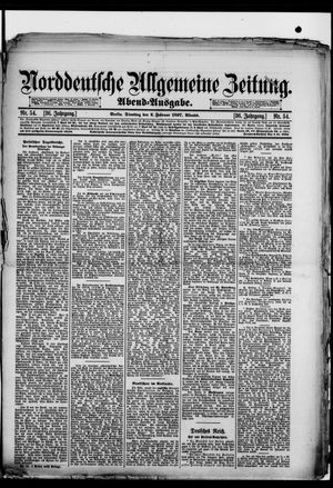 Norddeutsche allgemeine Zeitung vom 02.02.1897