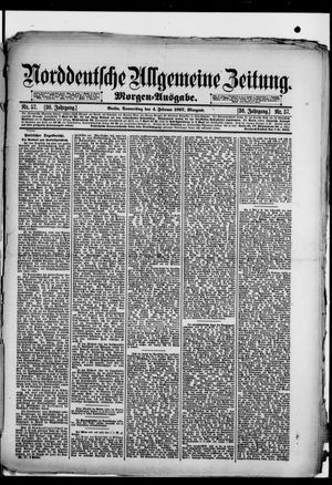 Norddeutsche allgemeine Zeitung on Feb 4, 1897