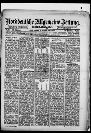 Norddeutsche allgemeine Zeitung vom 04.02.1897
