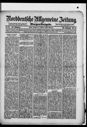 Norddeutsche allgemeine Zeitung vom 09.02.1897