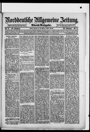 Norddeutsche allgemeine Zeitung vom 12.02.1897