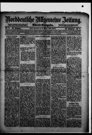 Norddeutsche allgemeine Zeitung vom 13.02.1897