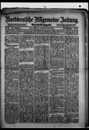 Norddeutsche allgemeine Zeitung vom 22.02.1897