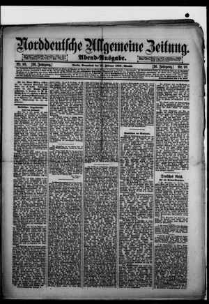Norddeutsche allgemeine Zeitung vom 27.02.1897