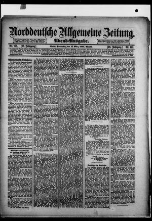 Norddeutsche allgemeine Zeitung vom 11.03.1897