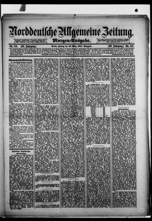 Norddeutsche allgemeine Zeitung vom 12.03.1897