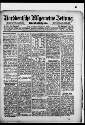 Norddeutsche allgemeine Zeitung vom 16.03.1897