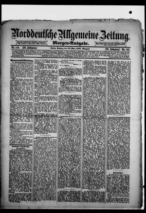 Norddeutsche allgemeine Zeitung vom 28.03.1897