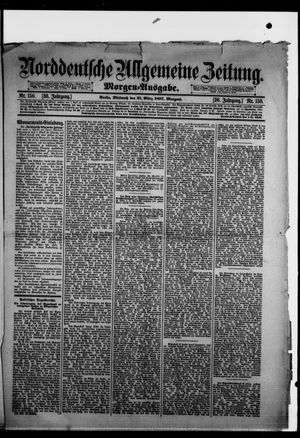 Norddeutsche allgemeine Zeitung on Mar 31, 1897