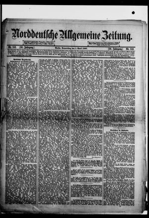 Norddeutsche allgemeine Zeitung on Apr 1, 1897