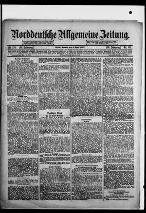 Norddeutsche allgemeine Zeitung vom 04.04.1897