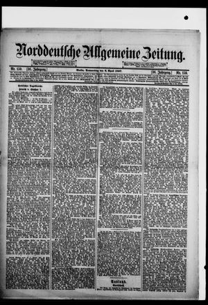 Norddeutsche allgemeine Zeitung vom 08.04.1897