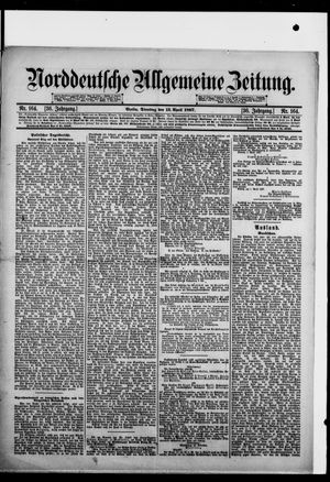 Norddeutsche allgemeine Zeitung vom 13.04.1897