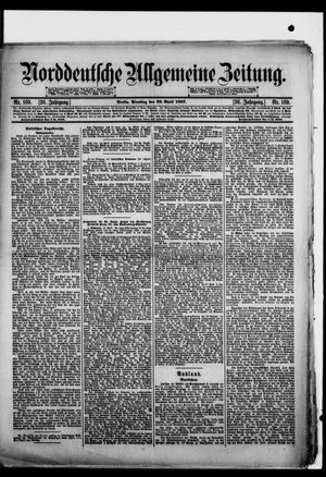 Norddeutsche allgemeine Zeitung vom 20.04.1897