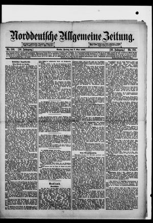 Norddeutsche allgemeine Zeitung vom 07.05.1897