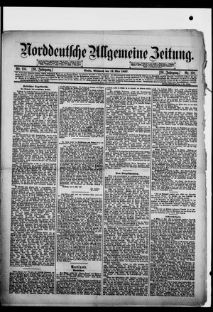 Norddeutsche allgemeine Zeitung vom 12.05.1897